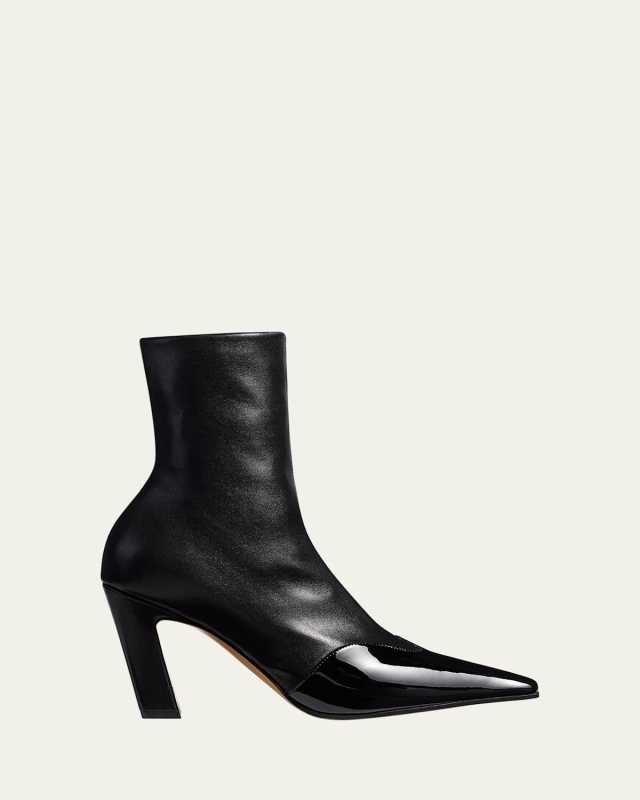 Nevada Patent-Wingtip Ankle Boots